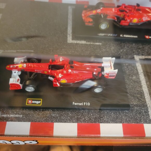 Bburago Ferrari Racing Formula 1 F1 1:43 Scale Die Cast Metal 6 Cars Brand New - Picture 13 of 16